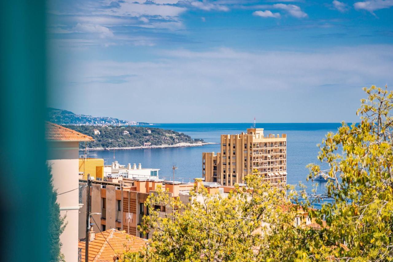 Frontiere De Monaco - Balconnet Vue Mer - Ba 博索莱伊 外观 照片
