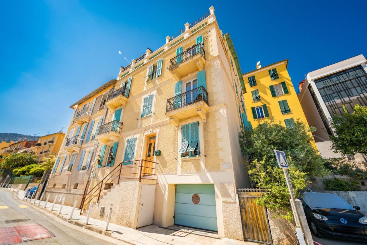 Frontiere De Monaco - Balconnet Vue Mer - Ba 博索莱伊 外观 照片